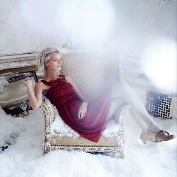 Anthropologie Garnet Glow dress - Picture 1 of 5